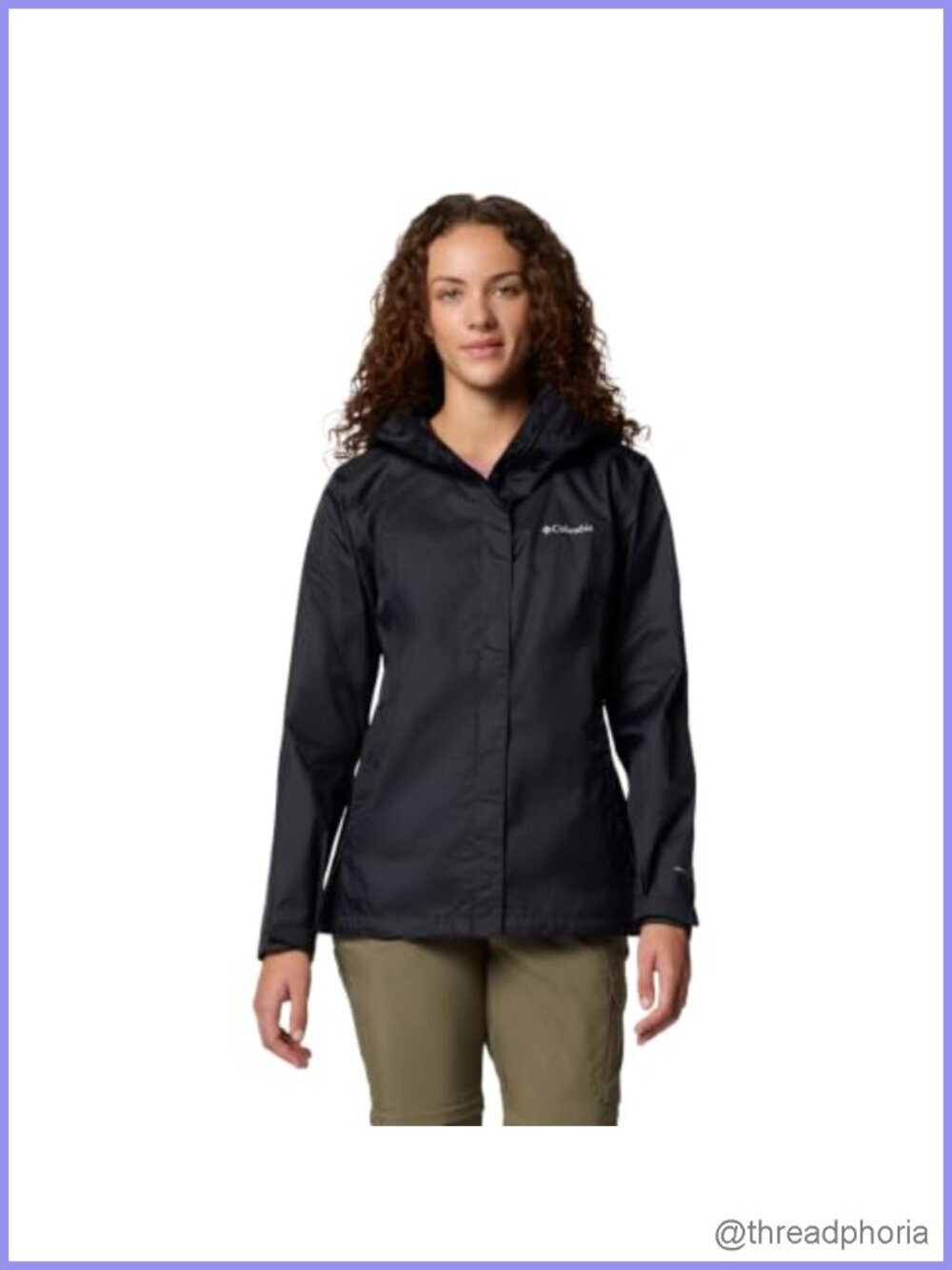 Columbia Women's Arcadia II Jacket, Waterproof Breathable Rain Coat